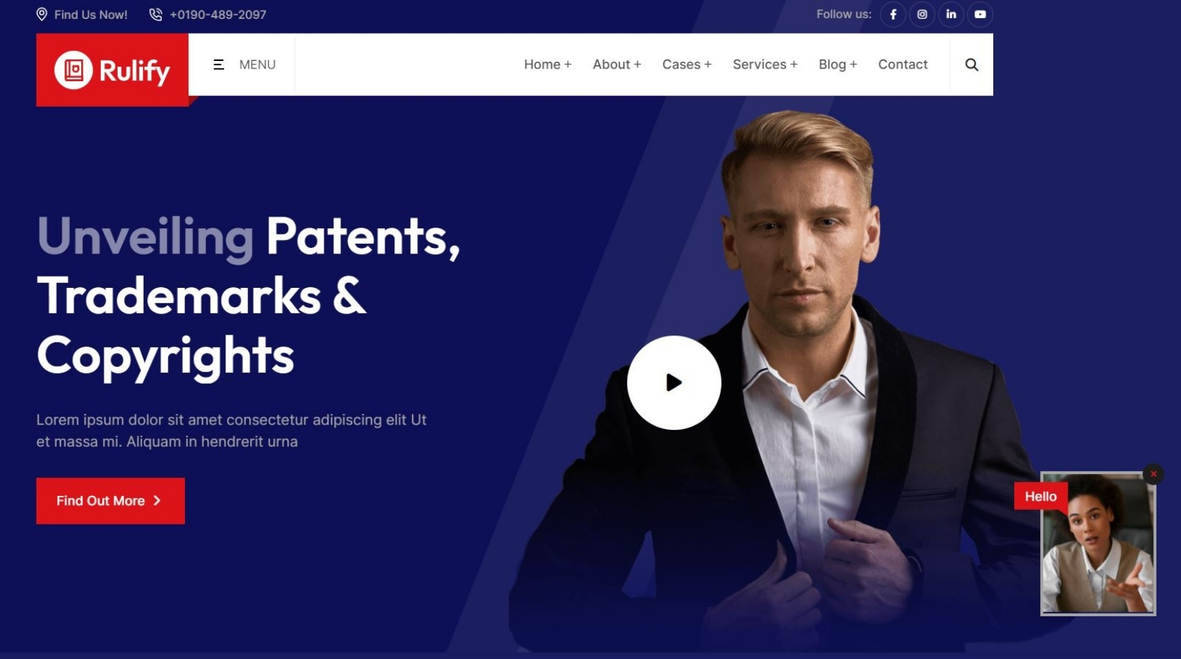 Patent, Telif Hakkı, Ticari Marka Danışmanlığı ve Hukuk Bürosu Web Tasarım